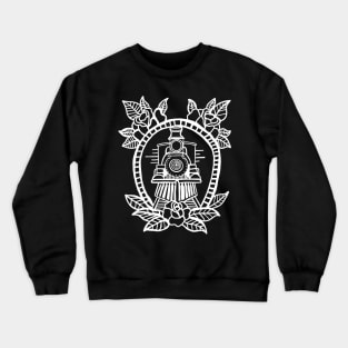 Train driver train driving train station locomotive lover Crewneck Sweatshirt